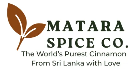 Matara Spice Co. brand mark — the world's purest Ceylon cinnamon